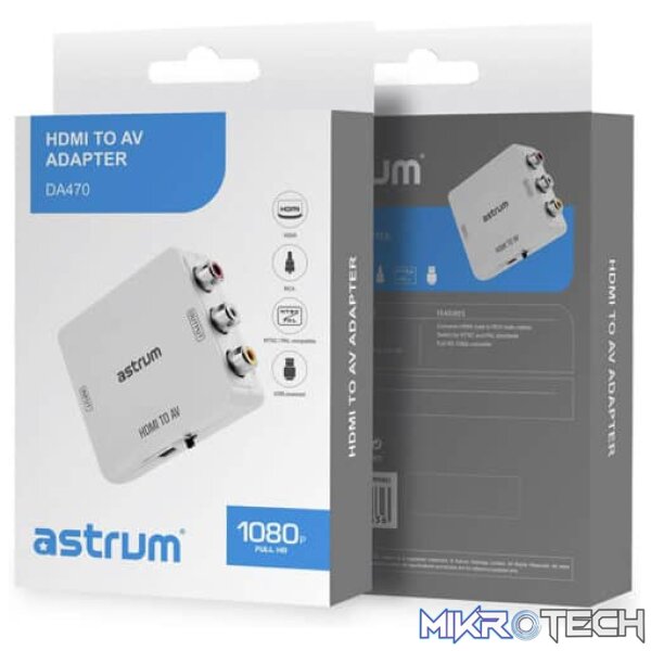 HDMI to RCA CVBS AV Converter - DA470 - Image 3